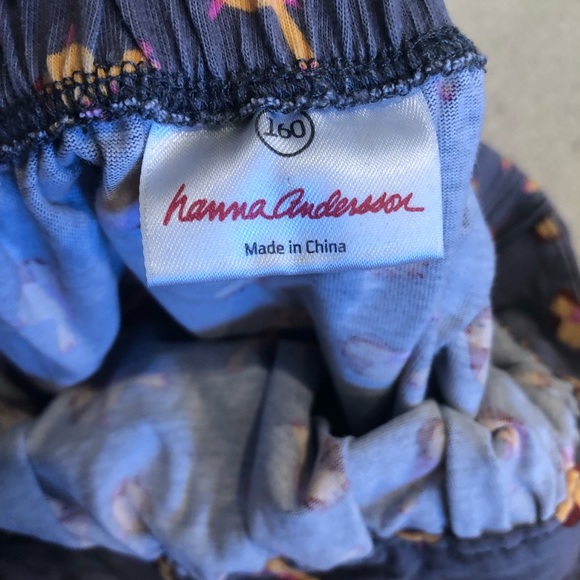 Hanna Andersson Novelty Print Bird Skirt Grey - Picture 4 of 7